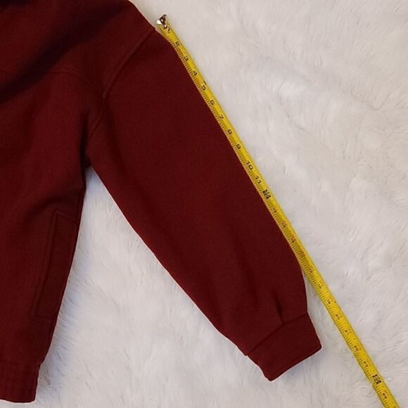 Vintage Woolrich Woman Wool maroon jacket - Picture 6 of 7